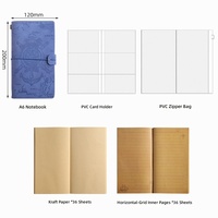 Premium Multifunktionale PU-Leder Planungs- und Reisenotizen Hardcover-Notizbücher für Büro und Firmengeschenke