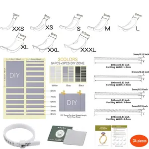 Invisible Find Your Ring Size Adjuster For Loose Rings For Any Rings Size Reducer Spacer