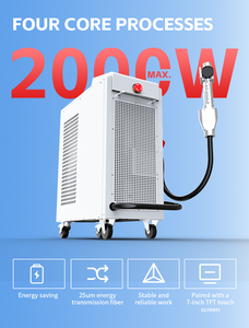 Air-Cooled Fiber <b>Laser</b> <b>Cleaning</b> <b>Machine</b> with 1500W Power Handheld Design Small Volume Easy Movement - Product Image 3