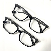Promotion de liquidation de stock, prix bas, montures de lunettes de soleil carrées en acétate et métal, tendance, œil de chat, avec verres pour adultes unisexes