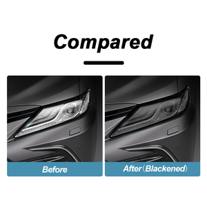 <span class=keywords><strong>Film</strong></span> de protection des phares de voiture pour Toyota Camry XV70 2018 2019 2020 2021 <span class=keywords><strong>2022</strong></span> Smoke Black Tint Wrap Vinyl Transparent TPU Sticker - Product Image 6