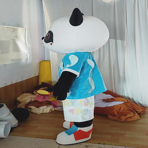 Godimento professionale della fabbrica MOQ 1 pezzo su misura Panda Costume da mascotte per adulti dimensione personaggio animale divertente per affari Cosplay - Product Image 2
