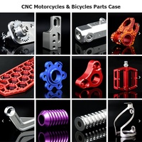 Guardabarros CNC personalizados para motocicleta, pedales de freno, brazo de suspensión, tubos de horquilla, controles manuales y deslizadores de barra de choque de palanquilla