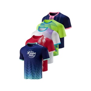 T-shirts pour hommes actifs, coupe régulière, séchage rapide, 100% polyester, impression 3D personnalisable, fitness, course à pied, entraînement en salle de sport, manches courtes - Product Image 4
