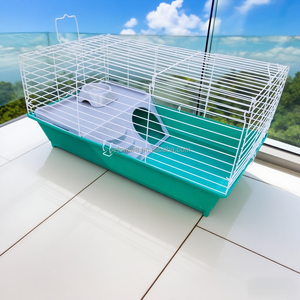 Kit de Cage Habitat pour cochon d'Inde pour petit animal d'intérieur avec bol de cachette et accessoires de bouteille inclus - Product Image 5