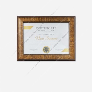 Nordic <b>Frame</b> Premium Minimalist Custom-made Eco-friendly Lightweight MDF Acrylic <b>Frames</b> for Wall <b>Gallery</b> Desktop Display Awards - Product Image 1