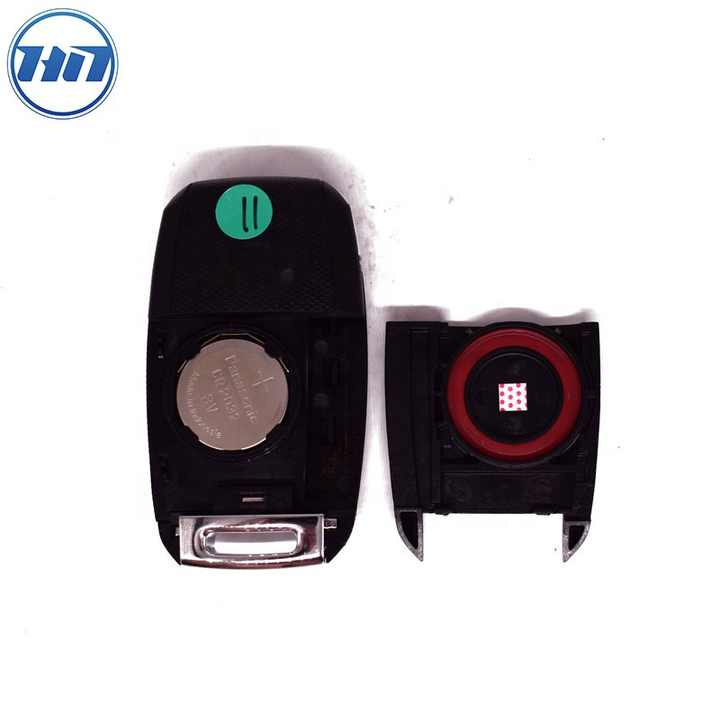Source 3 Buttons RKE-4F18 Genuine Flip Blank Key Auto Parts 95430 