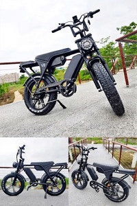 V8 Adult Fat Tire Bike, Motorcycle 1000W Brushless <b>Hub</b> Motor E-Bicycle, Hydraulic 1000W Brushless DC <b>Hub</b> Motor 48V 15AH Removabl - Product Image 1