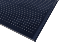 Tuile solaire fixe imperméable Tuiles d'énergie solaire 30W Tuile solaire BIPV