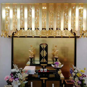 Feuilles d'or imitation (<span class=keywords><strong>papier</strong></span>) 14x14cm, épaisseur 0,15-0,2 micron, non autocollantes, similaire à l'or véritable 24 carats, couleur or, pour décoration - Product Image 5