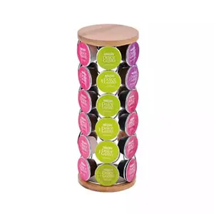 Hot Koop Hout Bamboe K-Pop Cup Koffie Organizer Koffie Stand K-Cup Capsule Pod Houder