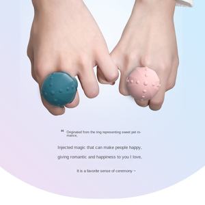 Vibrateur magique à commande sans fil Anneau stimulateur de clitoris et masseur de <span class=keywords><strong>seins</strong></span> pour tétine d'oeuf Sex Toy féminin - Product Image 4