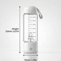 Bouteille mélangeuse électrique automatique avec échelle graduée pour shaker, vente en gros