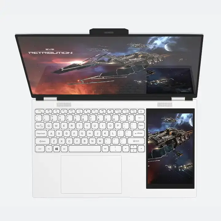 Fabriek Direct Verkopen Nieuwe 15.6 Inch Touch Laptop Computer Twee Scherm N95 Ram 16Gb 15.6 "+ 7" Dual Screen Zakelijke Laptop