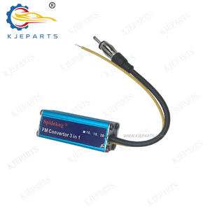 Konverter Antena FM Universal 3 in 1 Auto 76-90MHz, Ekspander Band Radio Otomotif, Isolasi PVC PTFE, Pengubah Logam, Kabel Harness Mobil - Product Image 3