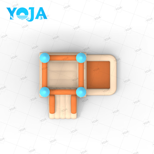 Castillo Inflable Comercial para Niños, Castillo Inflable Oxford con Soplador, Gran Área de Salto, Protección UV, Capacidad de 90 kg - Product Image 6