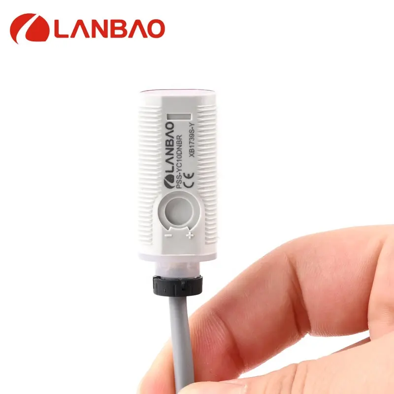 PSS loạt NPN PNP 24V 12V M18 Nhựa thùng ngắn photocell quang điện cảm biến cho 2m minh bạch phát hiện