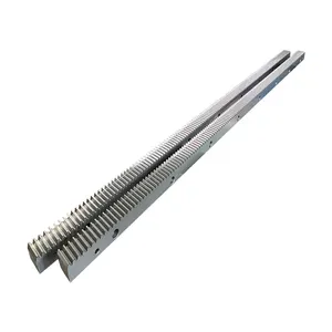 China factory processing and customization C45 cnc100% Quality Assurance Helical Spur Straight Steel Gear Rack and Pinion