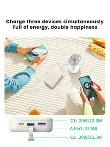 UGREEN PB505 20000mAh Banco de energía con cable USB C 20W PD Paquete de <span class=keywords><strong>batería</strong></span> de carga rápida para <span class=keywords><strong>iPhone</strong></span> 15 14 <span class=keywords><strong>13</strong></span> - Product Image 5