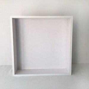 Cadres de boîte à ombre 3D de grande taille 53X53, fabrication chinoise, blanc et noir - Product Image 2