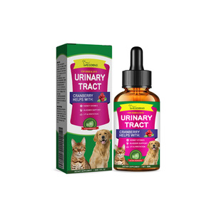 Complément alimentaire liquide à la canneberge pour chiens : soutien naturel des voies urinaires et de la vessie en cas d'infection urinaire - Product Image 1