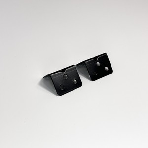 Support d'angle en fer noir Li Hai Hardware, support d'angle droit à 90 degrés pour meubles, étagères, tables, chaises - Product Image 3
