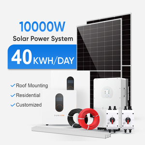 Photovoltaic Hybrid <b>Solar</b> Energy System 3Kw 5Kw 10Kw 15Kw 20Kw 30Kw Complete off Grid <b>Power</b> <b>Kit</b> for Home - Product Image 1