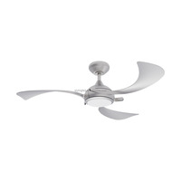 Nouveau design d'usine Ventilateur de plafond intérieur AC DC avec kit d'éclairage LED et télécommande Grande taille 3 pales pour chambre et usage domestique