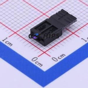 881545-1 Shorting Cap / Jumper Cap P=2.54mm Connector 1x2 2.54mm Open Top Type 3A - Product Image 1