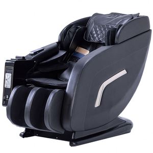 Fauteuil de massage shiatsu commercial moderne pour le corps entier avec rail de guidage double SL, fonction musicale pour la tête, le cou, la taille et les pieds - Product Image 1