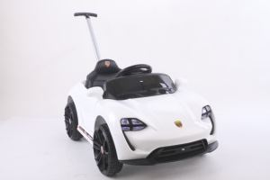 سيارة أطفال كهربائية فاخرة مع أبواب قابلة للفتح ومقبض دفع وتحكم عن بعد تعمل بالبطارية مصنوعة من البلاستيك - Product Image 4