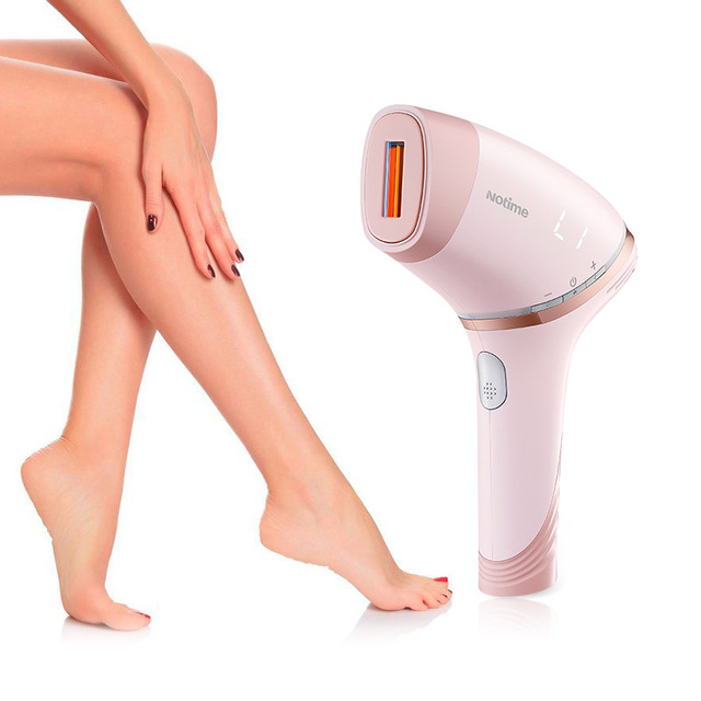 Handheld IPL Hair Removal Device-Home Commercial Use Electric Powered Waterproof IPX5 English/French 1-Year Warranty for Women