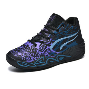 <span class=keywords><strong>Scarpe</strong></span> da basket da esterno professionali con Sole spesse e resistenti da uomo con impugnatura sportiva per campi da strada - Product Image 2