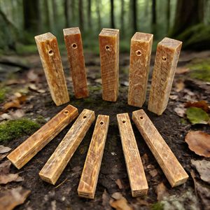 Pine Torch Fire Starter Wood Blocks Outdoor Survival Igniter Zhejiang Made - Product Image 2
