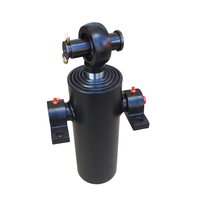 Cylindre hydraulique de remorque à simple/double action en acier de haute qualité pour benne basculante avec garantie d'un an