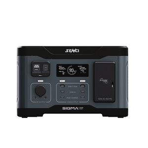 สถานีไฟฟ้าพกพา Senci 1200W พร้อมเครื่องกำเนิดพลังงานแสงอาทิตย์ความจุสูง 1152wh สำหรับใช้ในบ้านและนอกบ้าน รุ่น SC-600 สถานีไฟฟ้าพกพา SC-6 - Product Image 1
