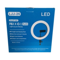Anneau lumineux pour diffusion en direct 10 pouces avec trépied par MZG - Support de téléphone OEM Anneau lumineux LED circulaire