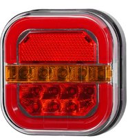 12v 24v remorque camion arrêt tourner Led Position arrière combinaison feux arrière réflecteur Led arrière camion trafic feux arrière