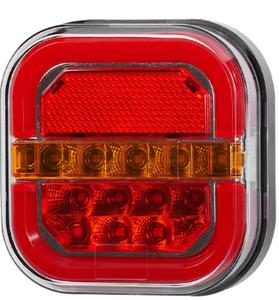 12v 24v remorque camion arrêt tourner Led Position arrière combinaison feux arrière réflecteur Led arrière camion <span class=keywords><strong>trafic</strong></span> feux arrière - Product Image 2