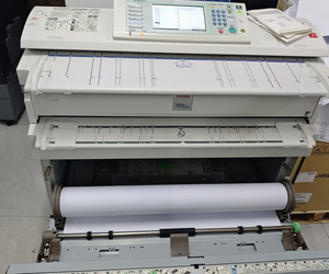 Haute qualité utilisée pour les imprimantes laser grand format <span class=keywords><strong>RICOH</strong></span> MP W3601 photocopieurs de dessin architectural d'impression bleu noir pour l'ingénierie - Product Image 6