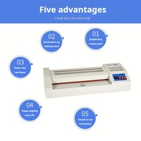 Machine à plastifier les photos instantanées A3 A4, plastifieuse de cartes en plastique pour une visibilité et une durabilité accrues