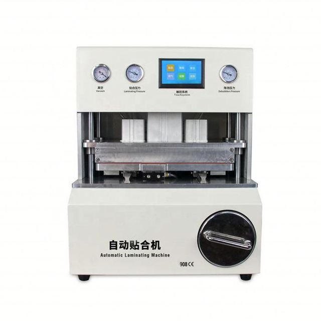 TBK908 OCA LCD Screen Repair Device Laminator 15inch Phone iPad Flat Curved Screen Laminating Air Bubble Removing Machine
