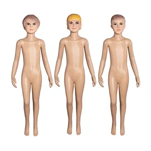 De plástico de cuerpo completo realista lindo realista niños niño niñas niño adolescente maniquí muñeca venta