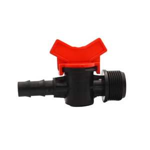 16pe Plastic Pipe 6 Points External Thread Bypass Valve Greenhouse <strong>Drip</strong> <strong>Irrigation</strong> Agricultural Gardening Ball Valve Switchable - Product Image 1