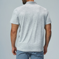 Polo à manches courtes pour homme, séchage rapide, performance, golf, évacuation de l'humidité, entraînement, décontracté, sport, t-shirts