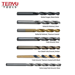 Juego de brocas hexagonales de acero de impacto 1/4, vástago hexagonal giratorio de perforación de metal de tipo japonés - Product Image 6