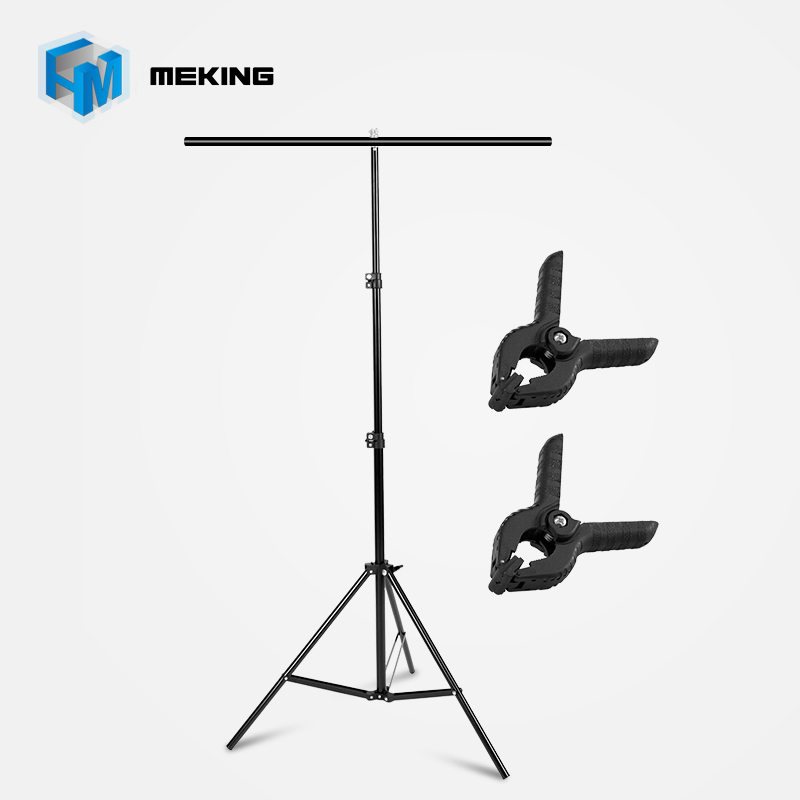 Selens 120x200 см с Т-образным стойку задника металлические ПВХ фон для фотосъемки с изображением система поддержки