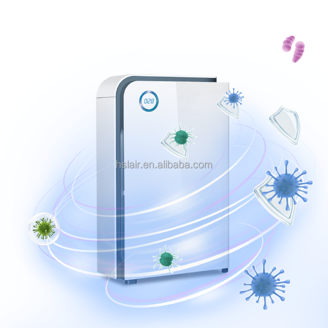 Wholesale H13 Hepa Air Purifier With Air Quality Sensor Activated Carbon Portable Air Purifier