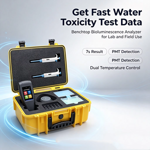 Analyseur de toxicité aculeuse de l'eau par bioluminescence, conforme aux normes ISO 11348 et GB/T 15441, pour laboratoire de traitement de l'eau - Product Image 2