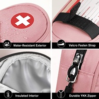 Sac isotherme léger en nylon spécial pour stylos à insuline et médicaments, étui de rangement portable pour diabétiques en voyage